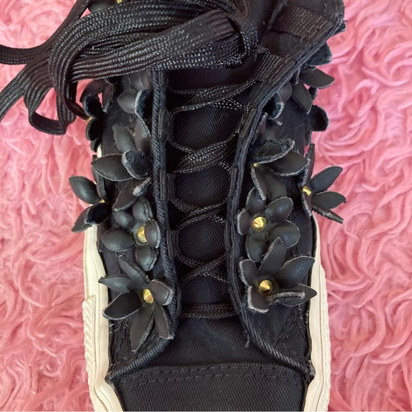 Converse X PatBo Chuck Taylor Studs & Flower Sneakers Black Size 6.5 - Picture 9 of 15